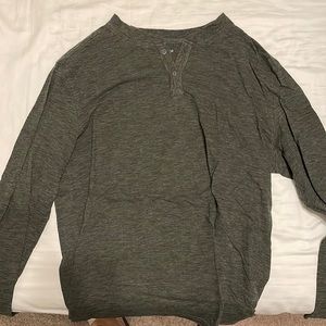 Dark green long sleeve banana republic